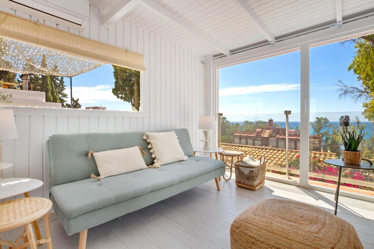 Casa De La Playa. Beach House With Magnificent Sea マラガ エクステリア 写真
